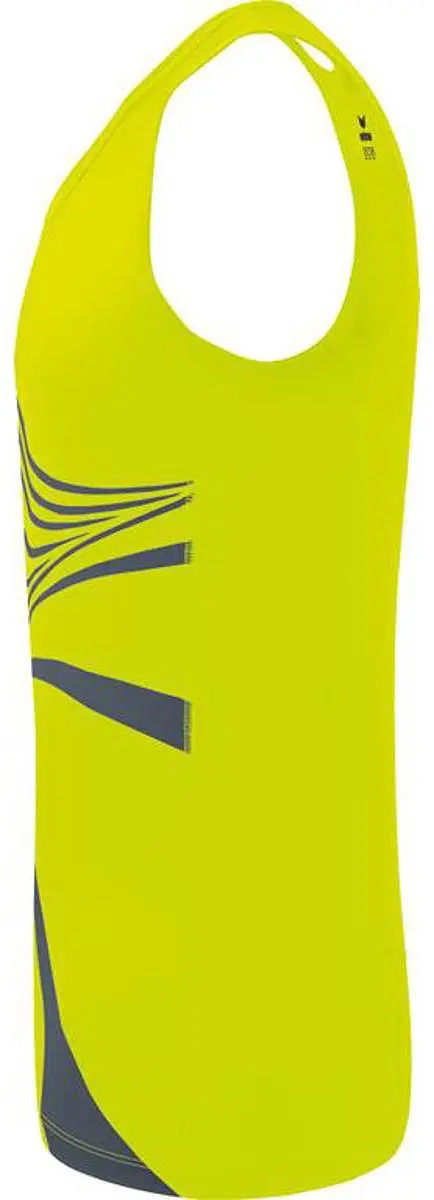 Erima Racing Hardloopsinglet Kinderen - Fluogeel 152