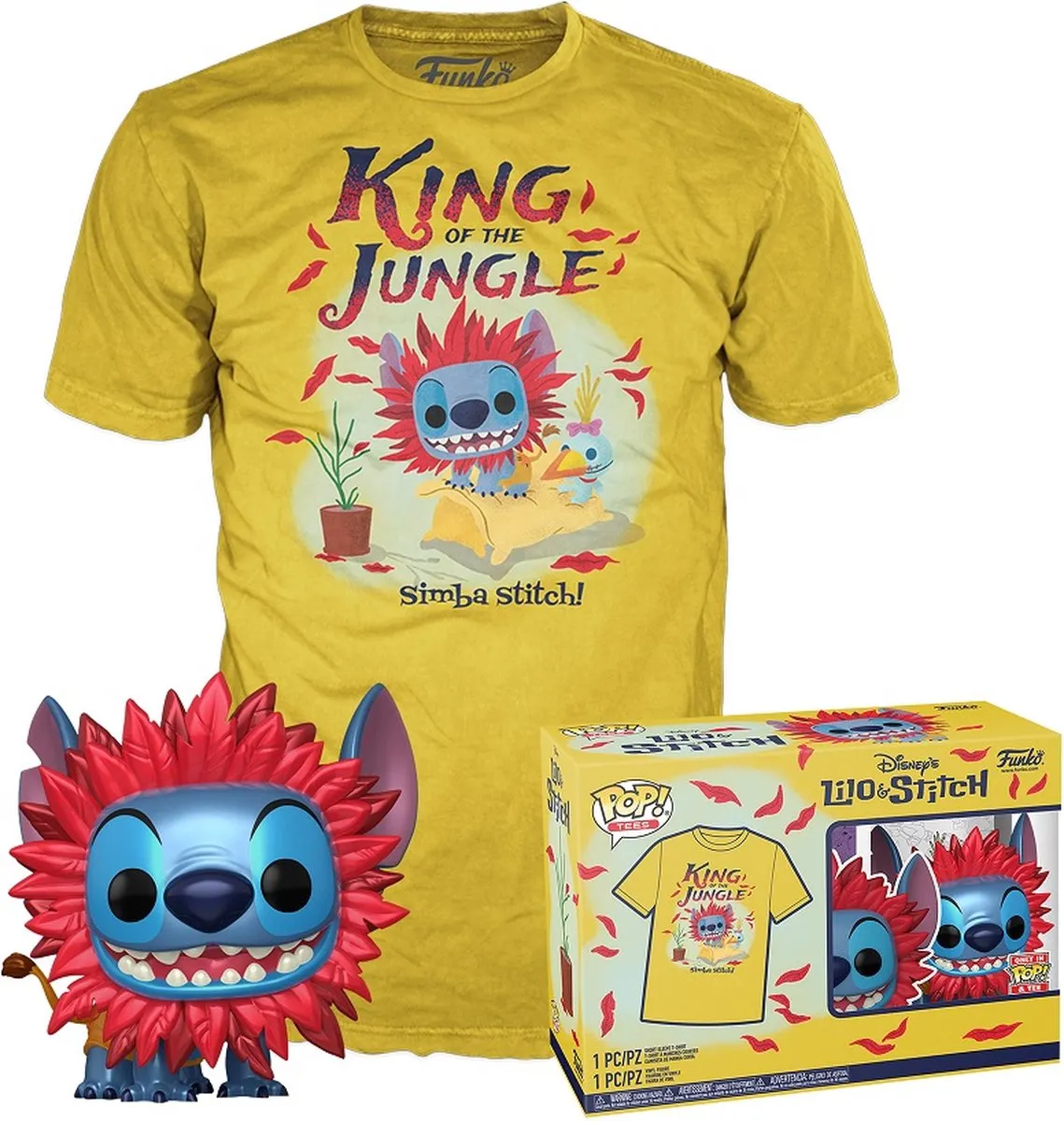 Funko Lilo & Stitch POP! Stitch als Simba