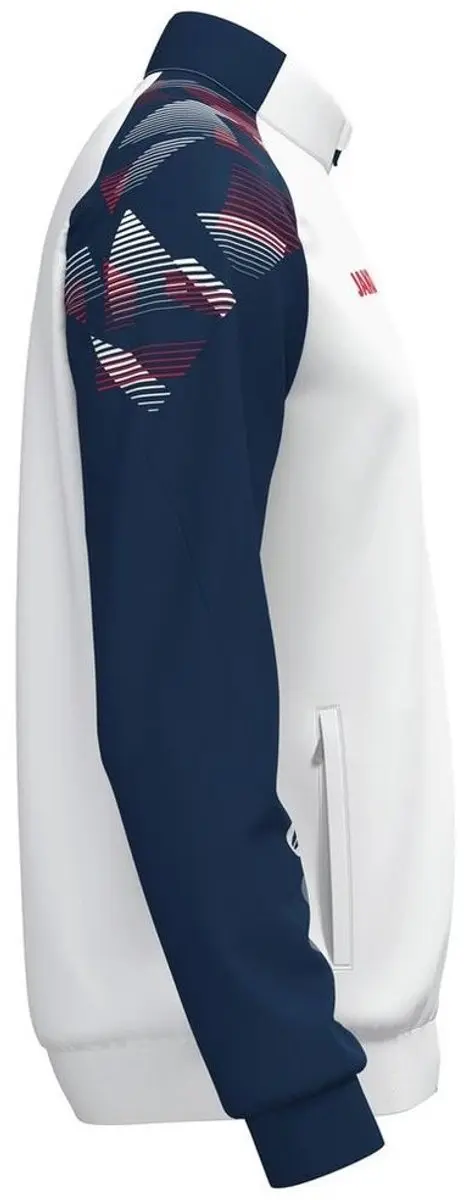 Jako Polyesterjas Sonic 9326 - XXL - Marine/Rot/Weiß - afbeelding 2 van 3
