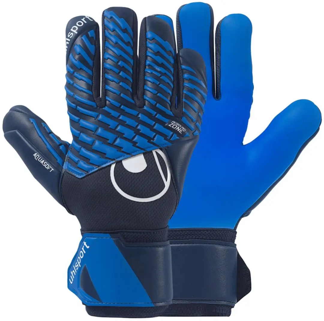 Uhlsport FM Aquasoft HN Keepershandschoenen 9.5 - Blauwwitzwart