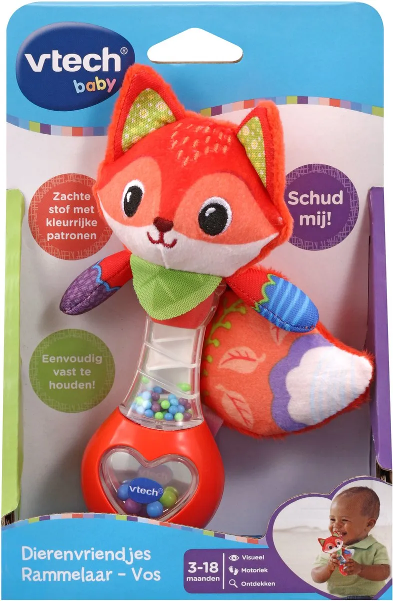 VTech Dierenvriendjes Rammelaar Vos