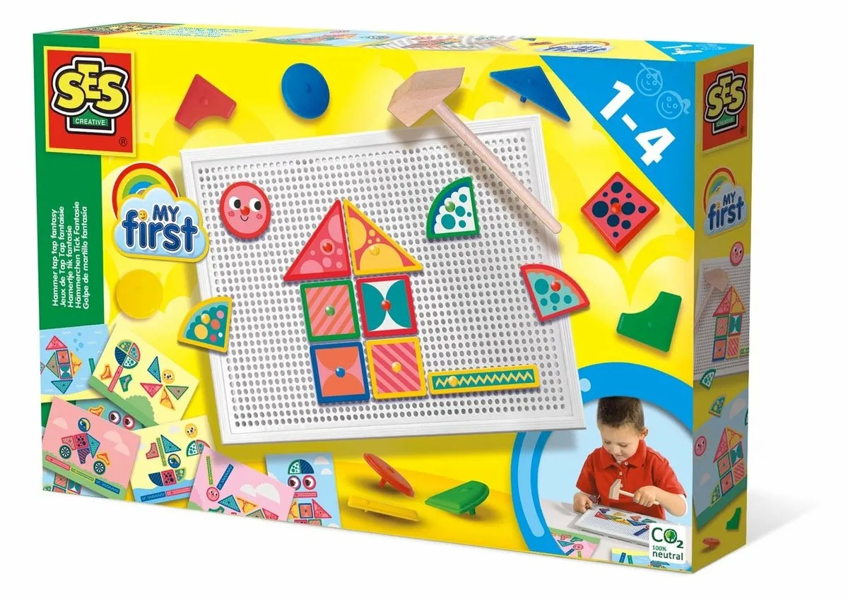 SES Creative My First Hamertje Tik Montessori Speelgoed