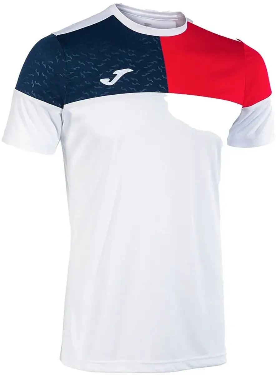 Joma Crew V T-shirt Met Korte Mouwen Wit 7-8 Years Kinderen