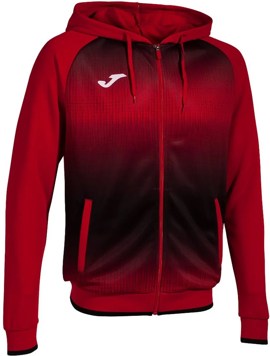 Joma Tiger V Sweatshirt Met Rits Rood M Man