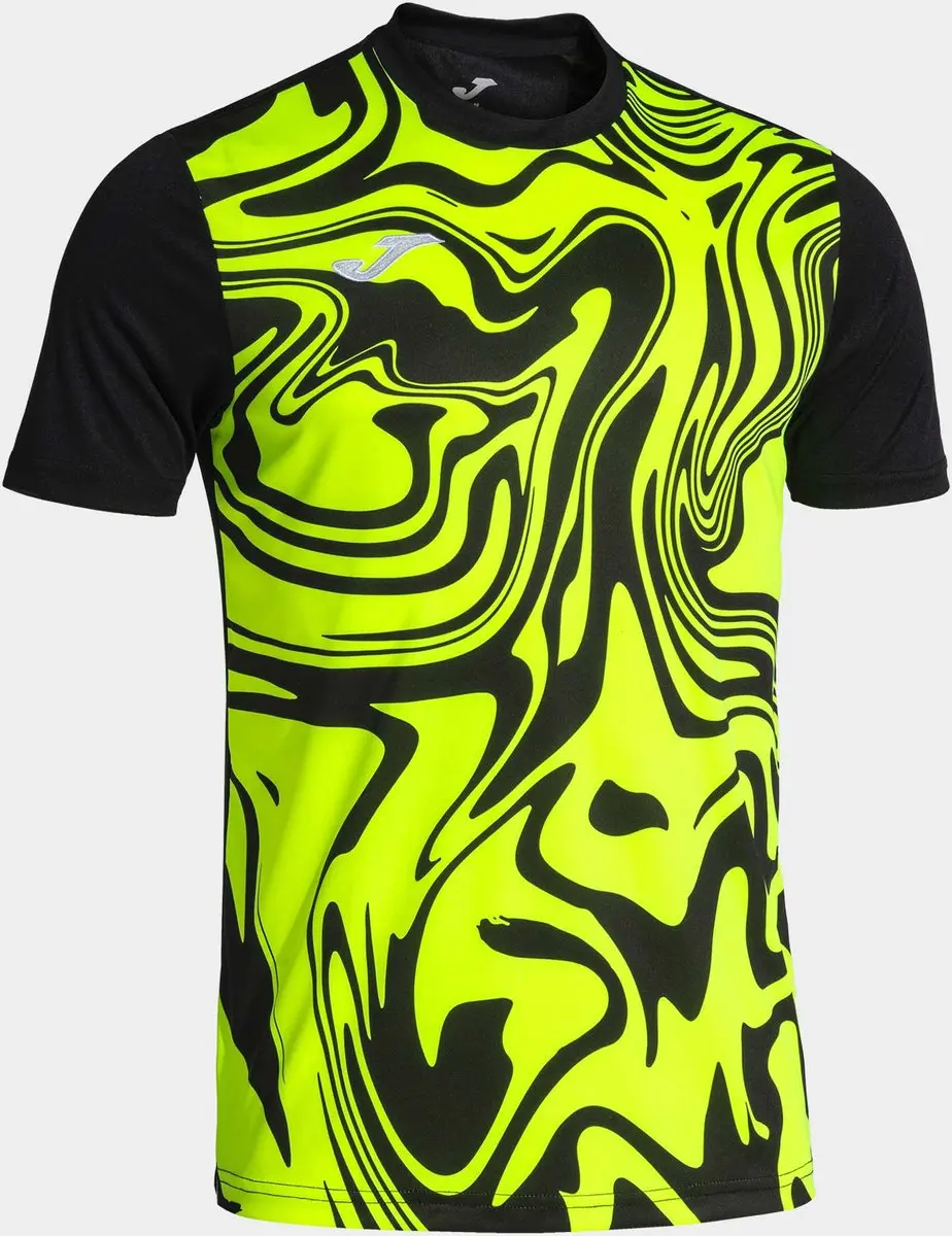Joma Lion Ii T-shirt Met Korte Mouwen Zwart L Man
