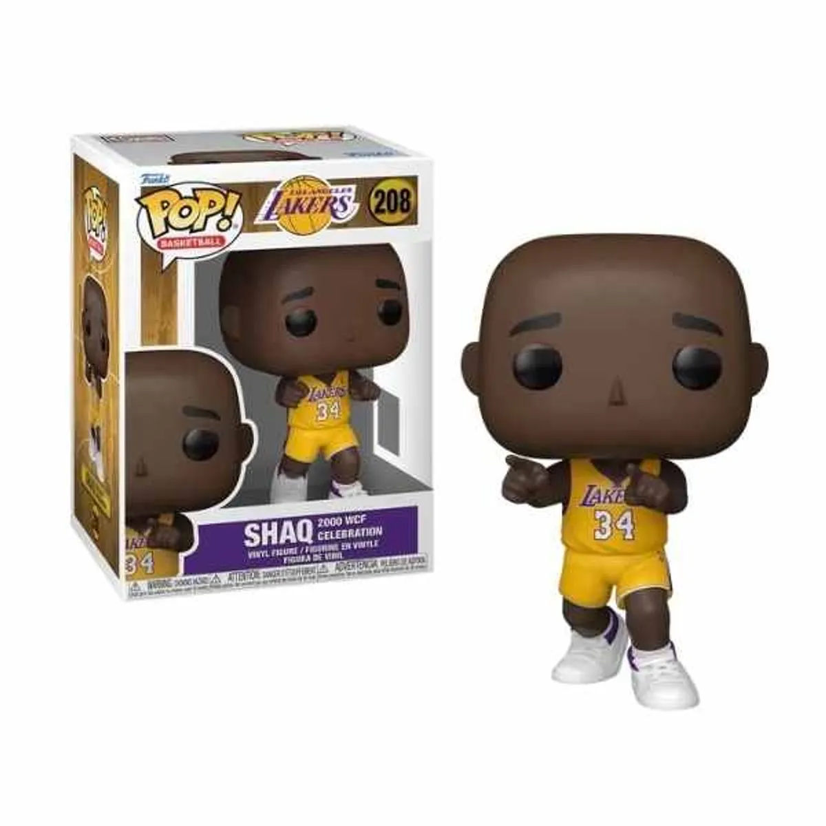 Funko Pop! NBA Lakers Shaq Basketbal Figuur 86312 - Multicolor
