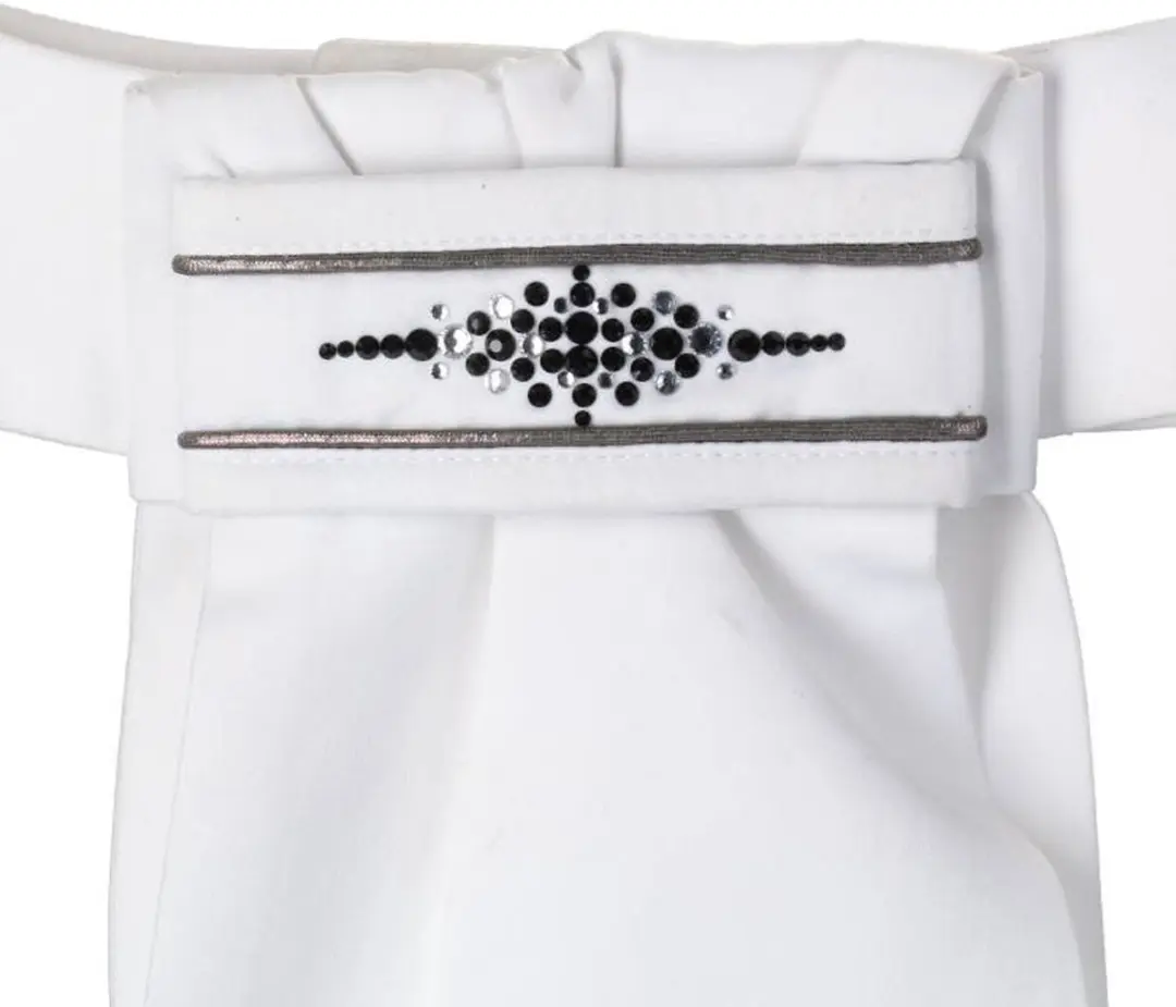 Quur Plastron Quur Qisabeau Zwart-zilver