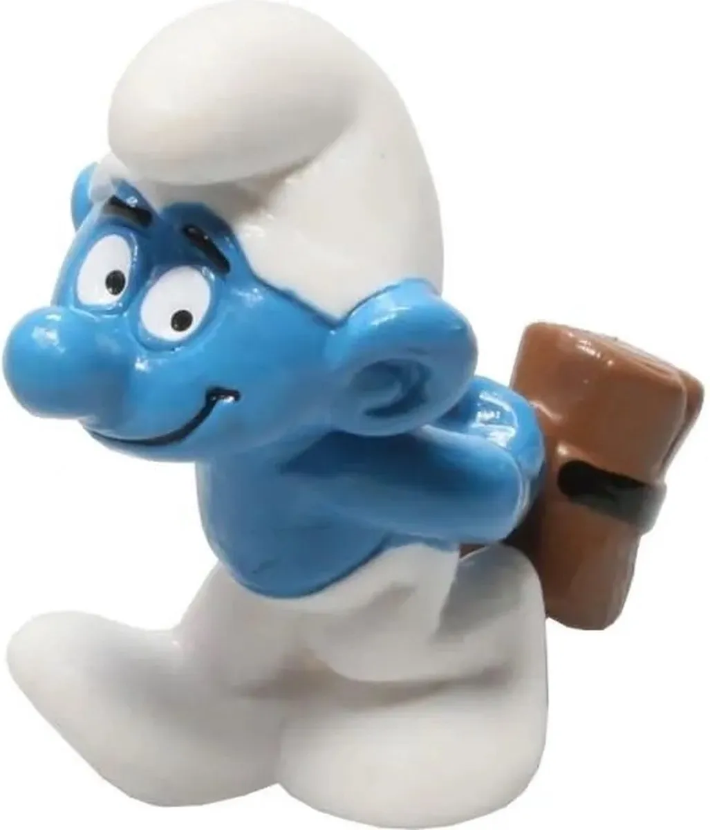Schleich Smurf met Hamer 20096