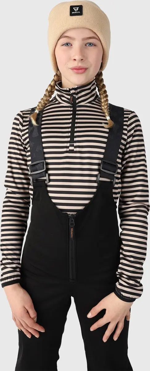 Brunotti Avalanchy Meisjes Ski Salopette 128 - Zwart
