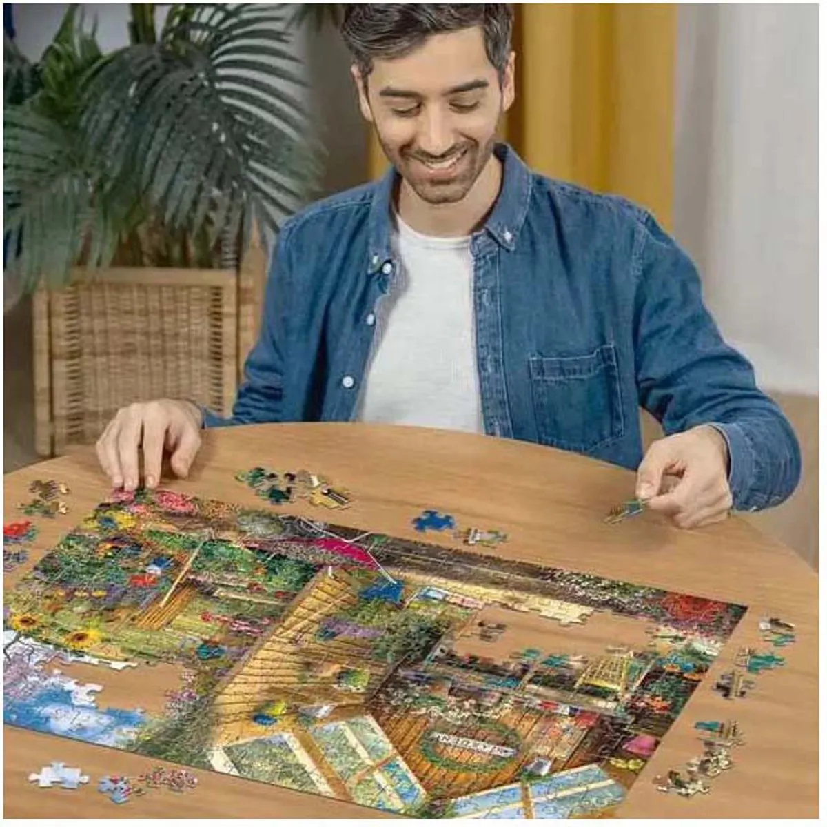 Ravensburger Blik in het Tuinhuis Puzzel 300 Stuks Extra Groot - Multicolor