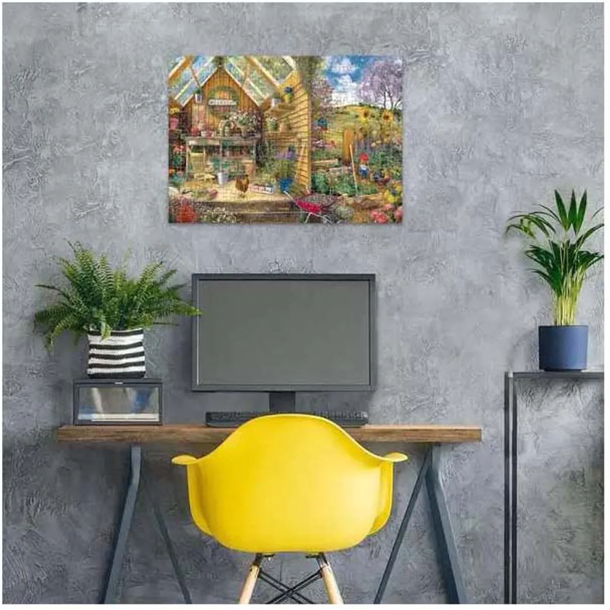 Ravensburger Blik in het Tuinhuis Puzzel 300 Stuks Extra Groot - Multicolor