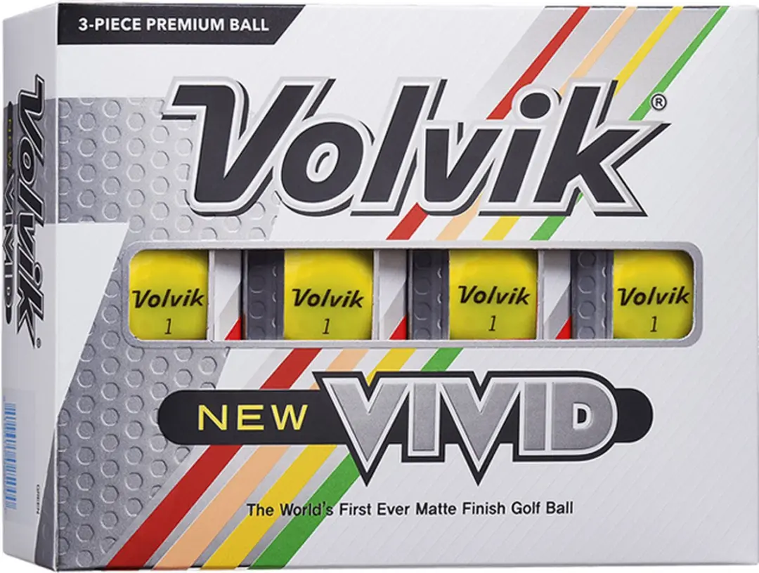 Volvik New Vivid Golfballen