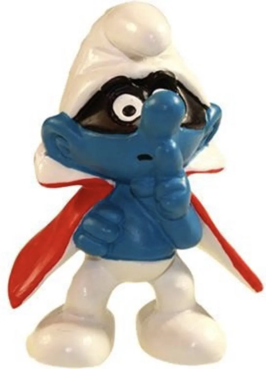 Schleich Smurf Spion