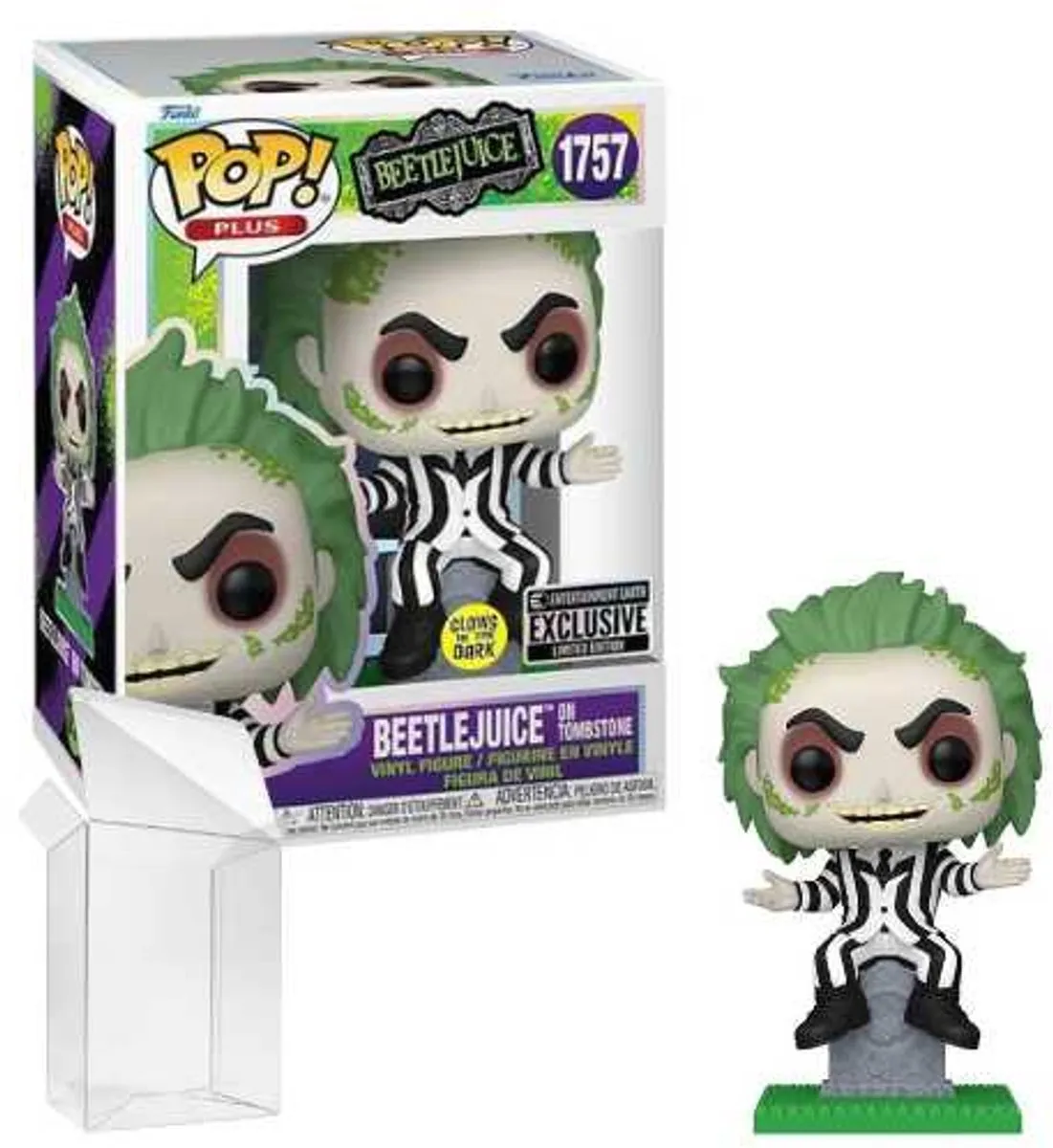 Funko Pop! Plus Beetlejuice On Tombstone #1757