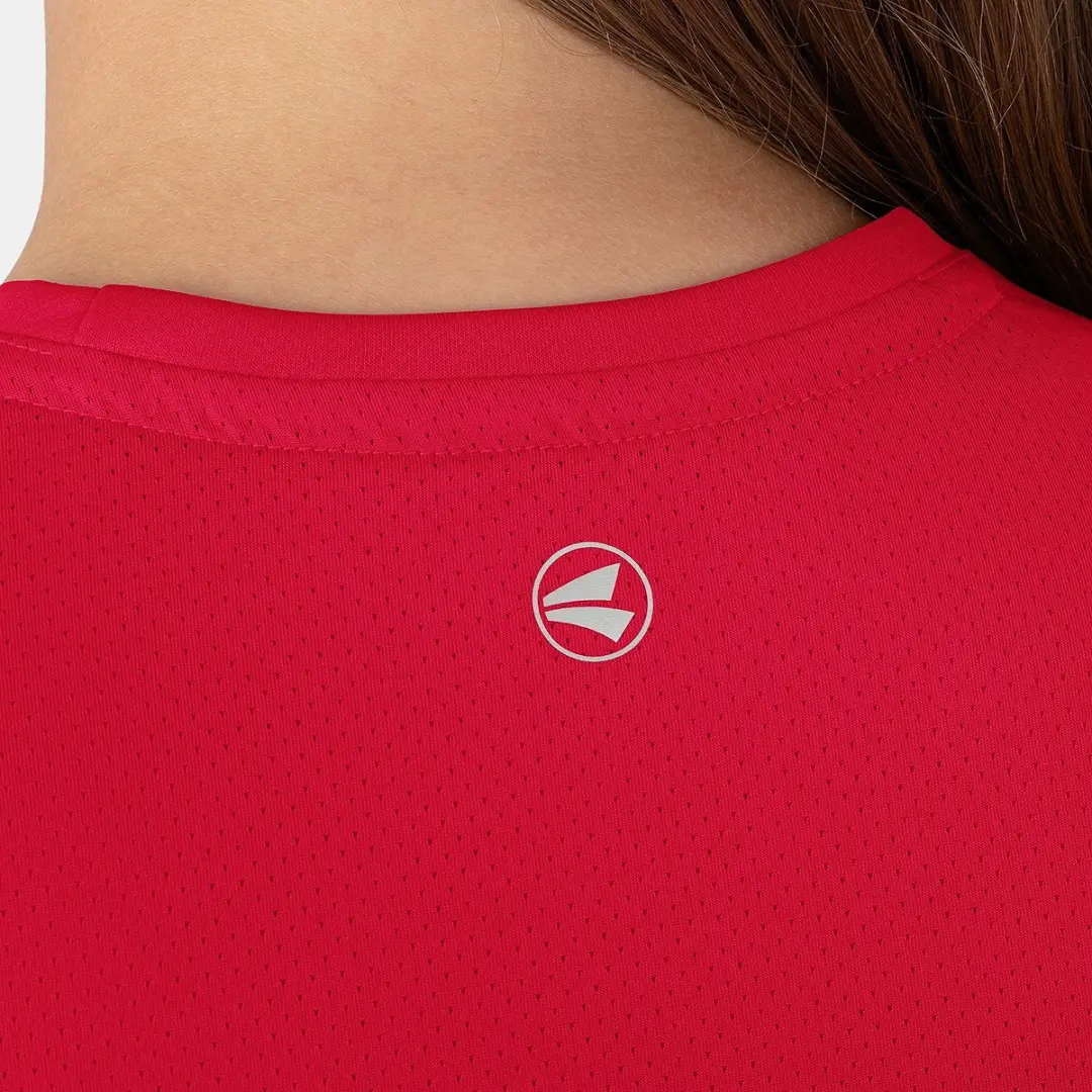 JAKO Run 2.0 T-Shirt Dames - Rood - Maat 36