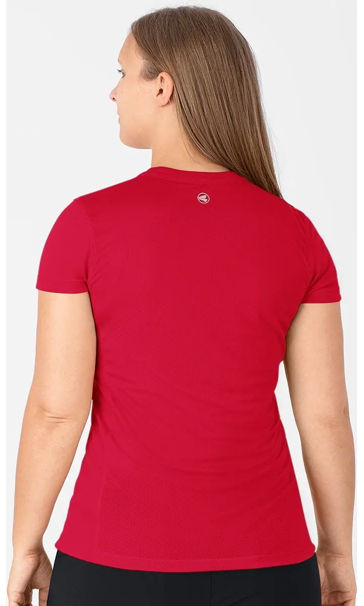 JAKO Run 2.0 T-Shirt Dames - Rood - Maat 36