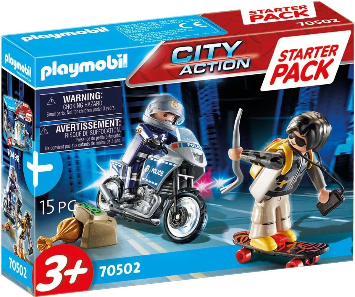 Playmobil City Action Starterpack Politie Uitbreidingsset 70502