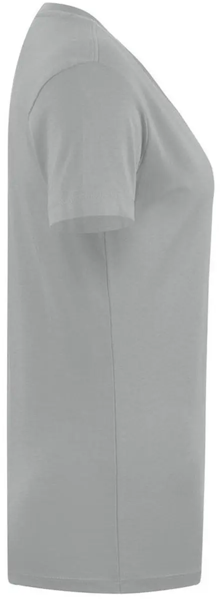 JAKO Organic T-Shirt Dames 48 - Lichtgrijs Gemêleerd