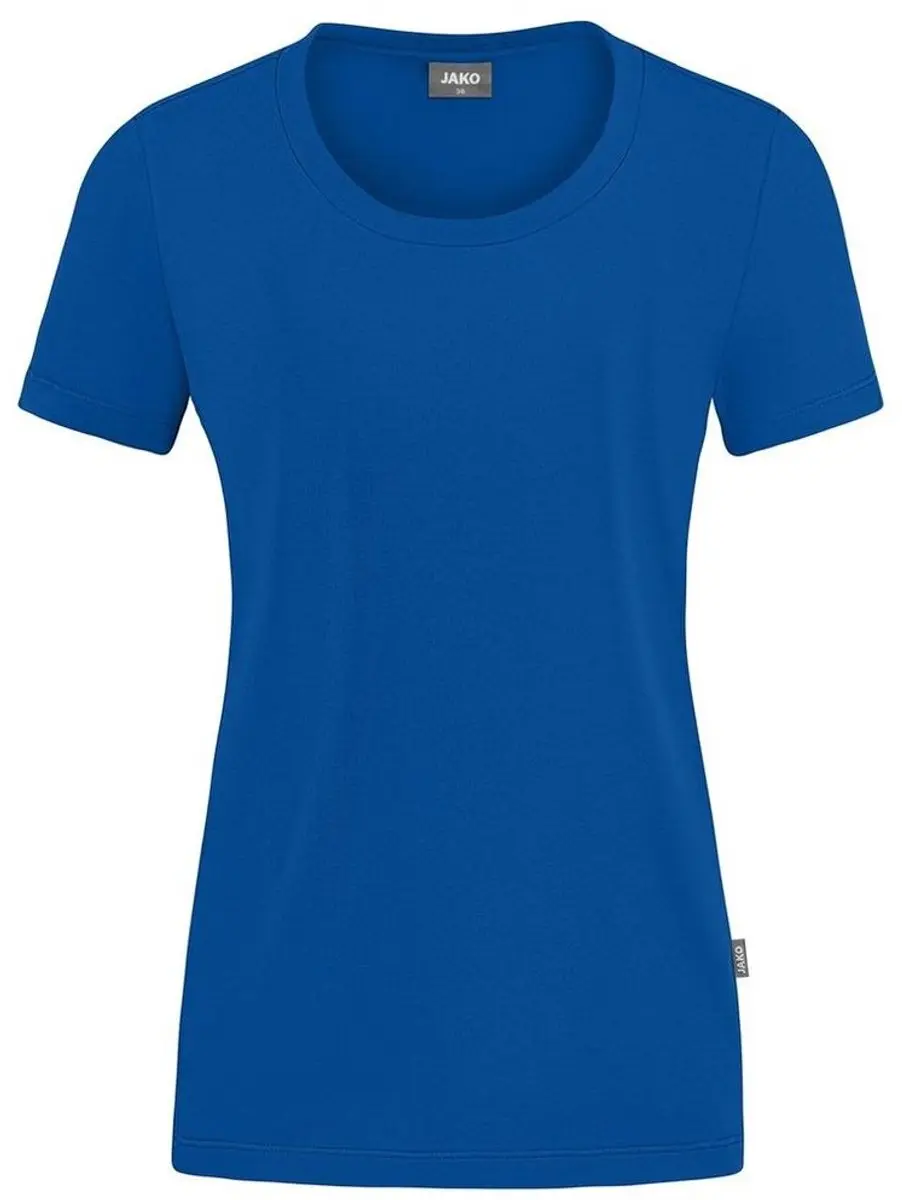 JAKO Organic Stretch-T-Shirt Dames 46 - Royal