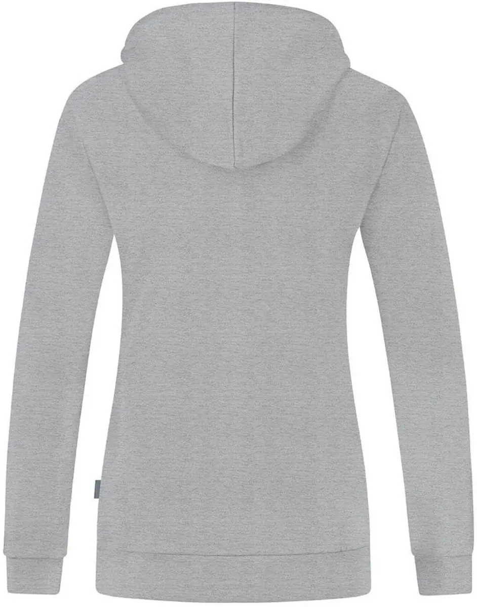 Jako Organic Jas Met Kap Dames 38 - Lichtgrijs