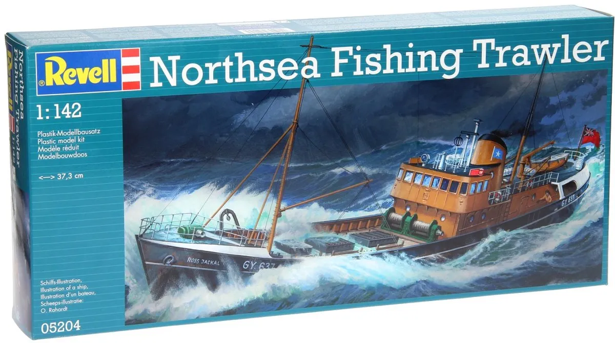 Revell 05204 North Sea Fishing Trawler Modelbouwpakket - 1:142 - Multi