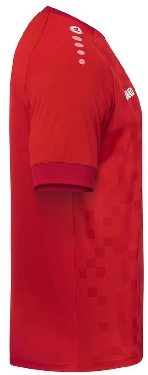 JAKO Pixel Shirt Korte Mouw Kinderen 152 - Rood