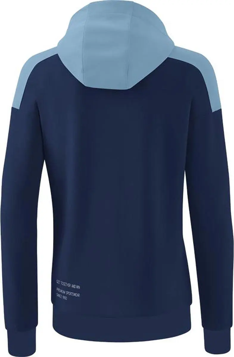 Erima Change Sweatshirt Dames - Wit/Faded Denim/New Navy - 36