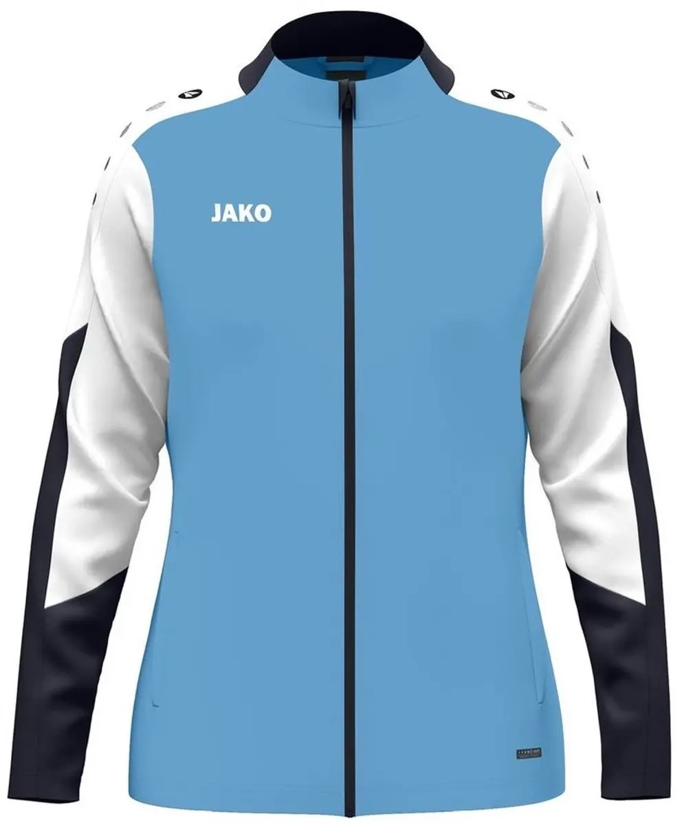 Jako Dynamic Polyestervest Dames XL - Hemelsblauw/Wit/Marine - afbeelding 6 van 6