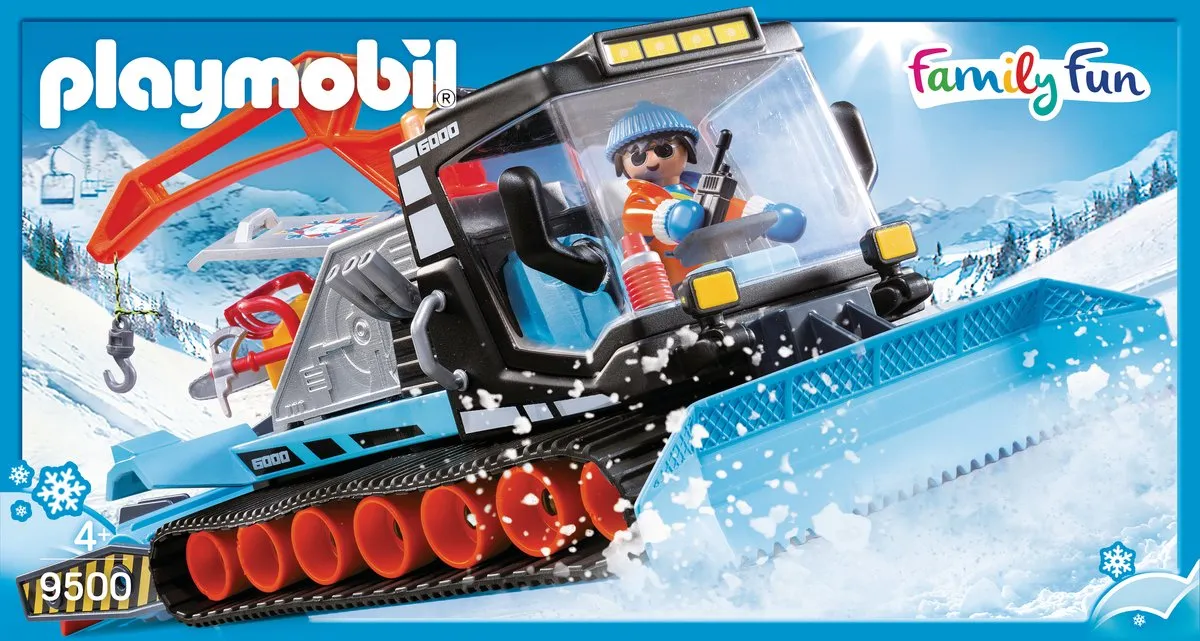 Playmobil Family Fun Sneeuwruimer 9500 - Multicolor - afbeelding 3 van 6