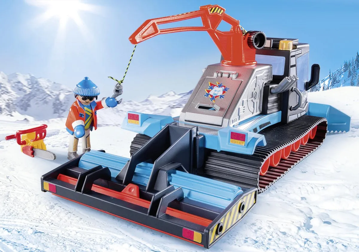 Playmobil Family Fun Sneeuwruimer 9500 - Multicolor - afbeelding 6 van 6