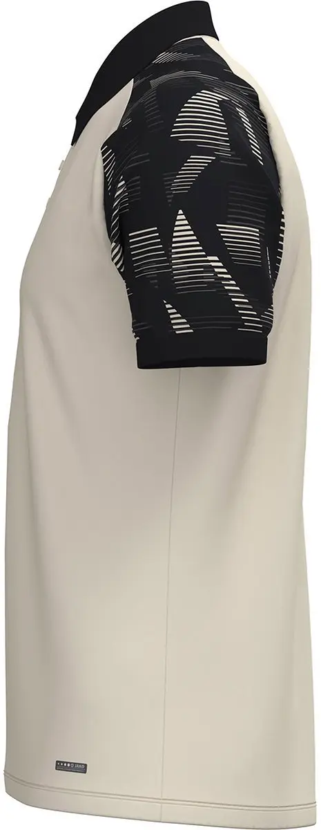 Jako Sonic Polo Kinderen 152 - Off White/Zwart
