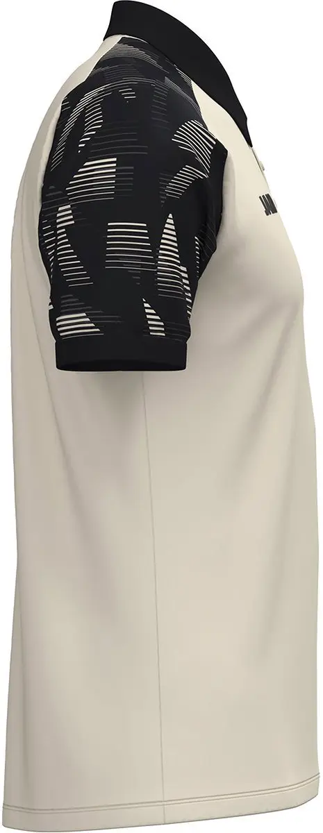 Jako Sonic Polo Kinderen 152 - Off White/Zwart