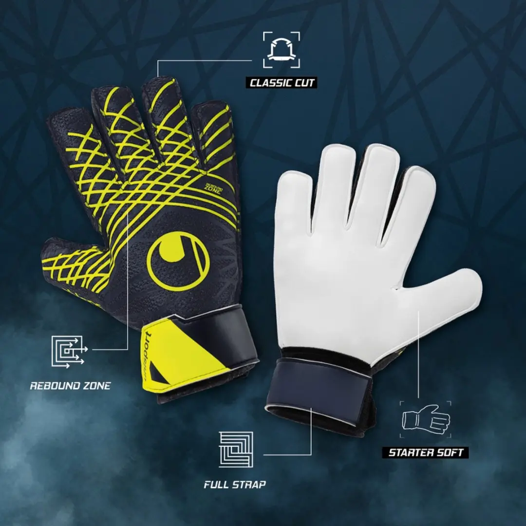 Uhlsport Prediction Starter Soft Keepershandschoenen Geel 11