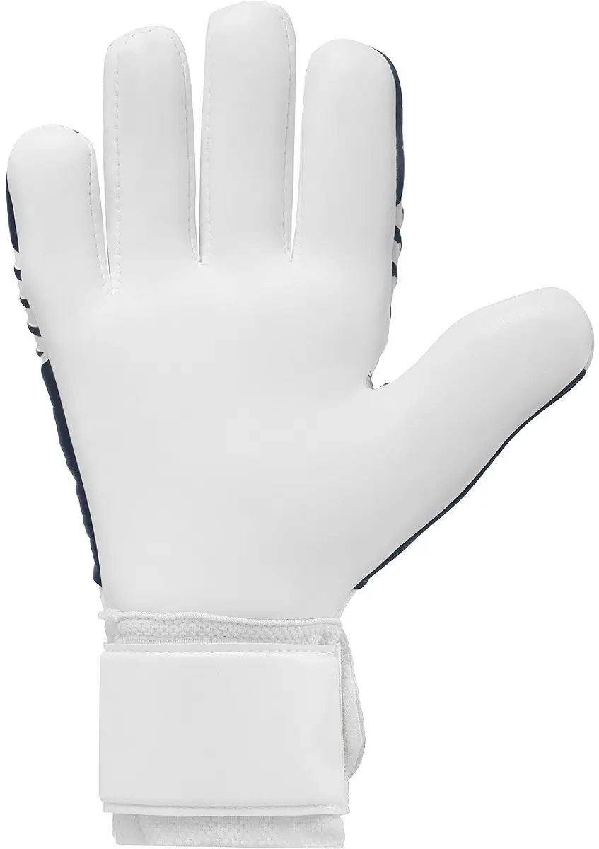 Uhlsport Fangmaschine Supersoft Keepershandschoenen 4.5 - Wit/Marine/Fluogeel - afbeelding 4 van 5
