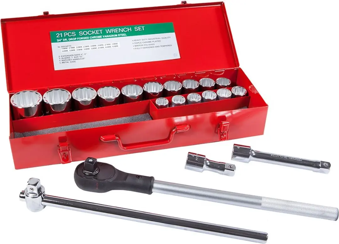 AIRPRESS doppendoos 3/4 12-kant