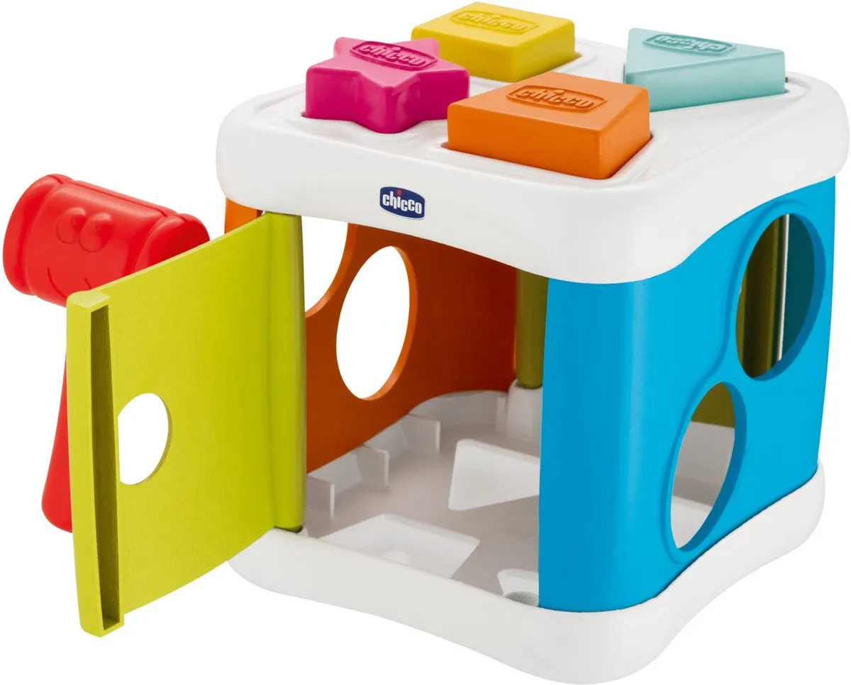 Chicco 2-in-1 Sort & Beat Cube - Meerkleurig