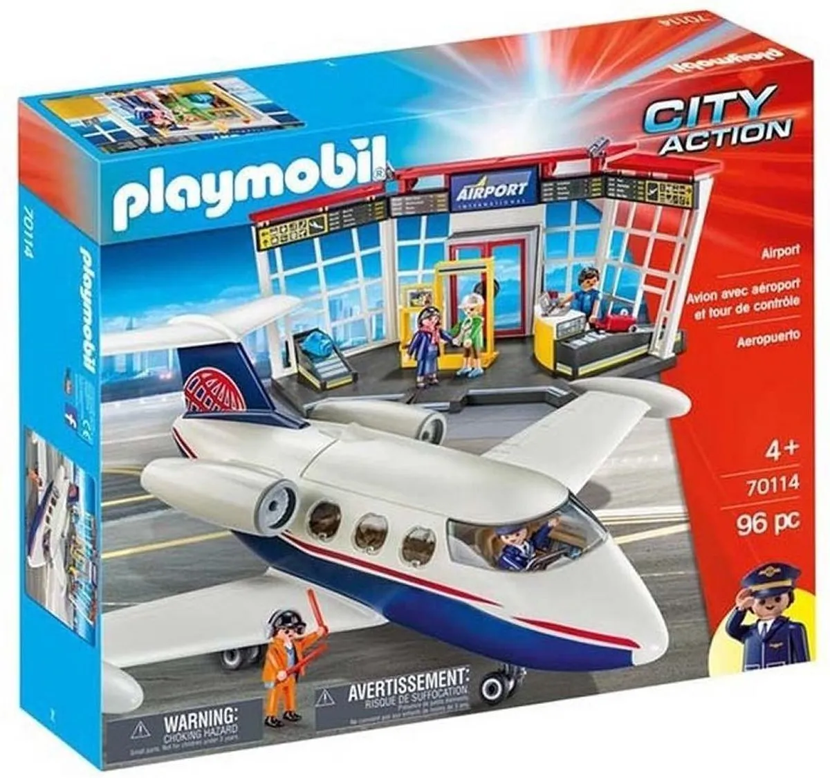 Playmobil Club Set Airport 70114