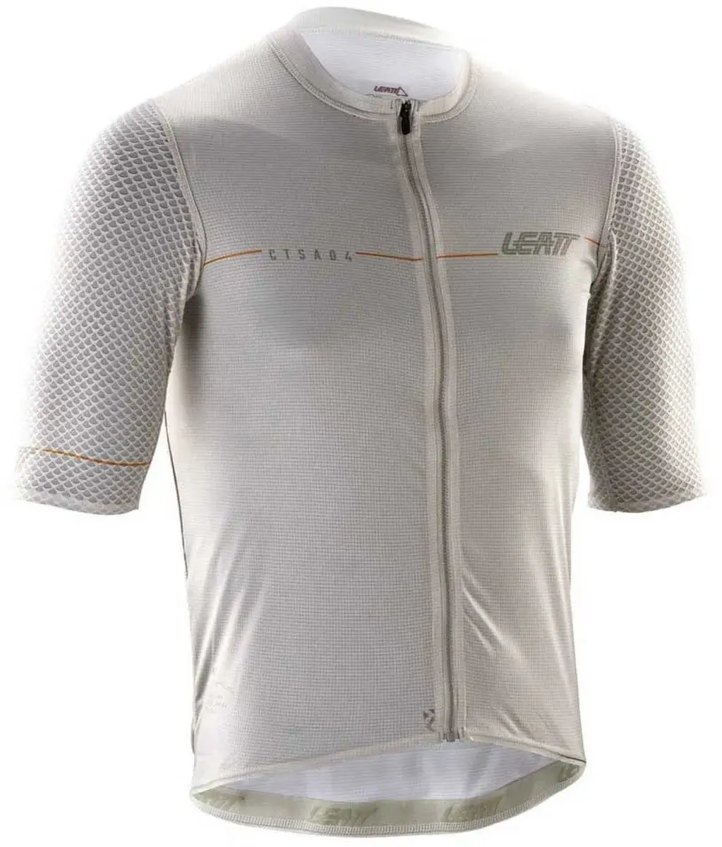 Leatt Endurance 6.0 Korte Mouw Wielertrui Grijs M Man