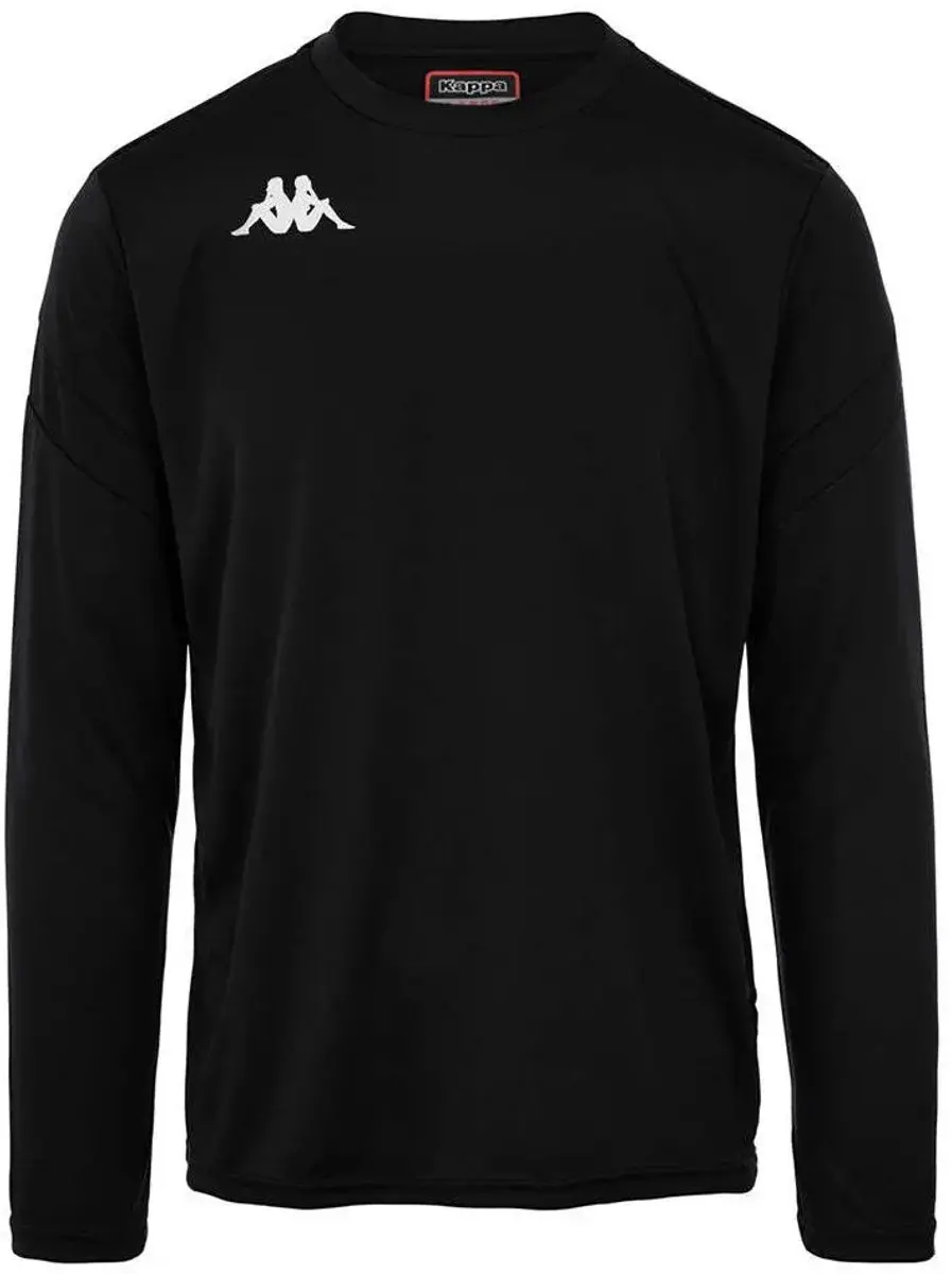 Kappa Dovol T-shirt Met Lange Mouwen Zwart XL Man