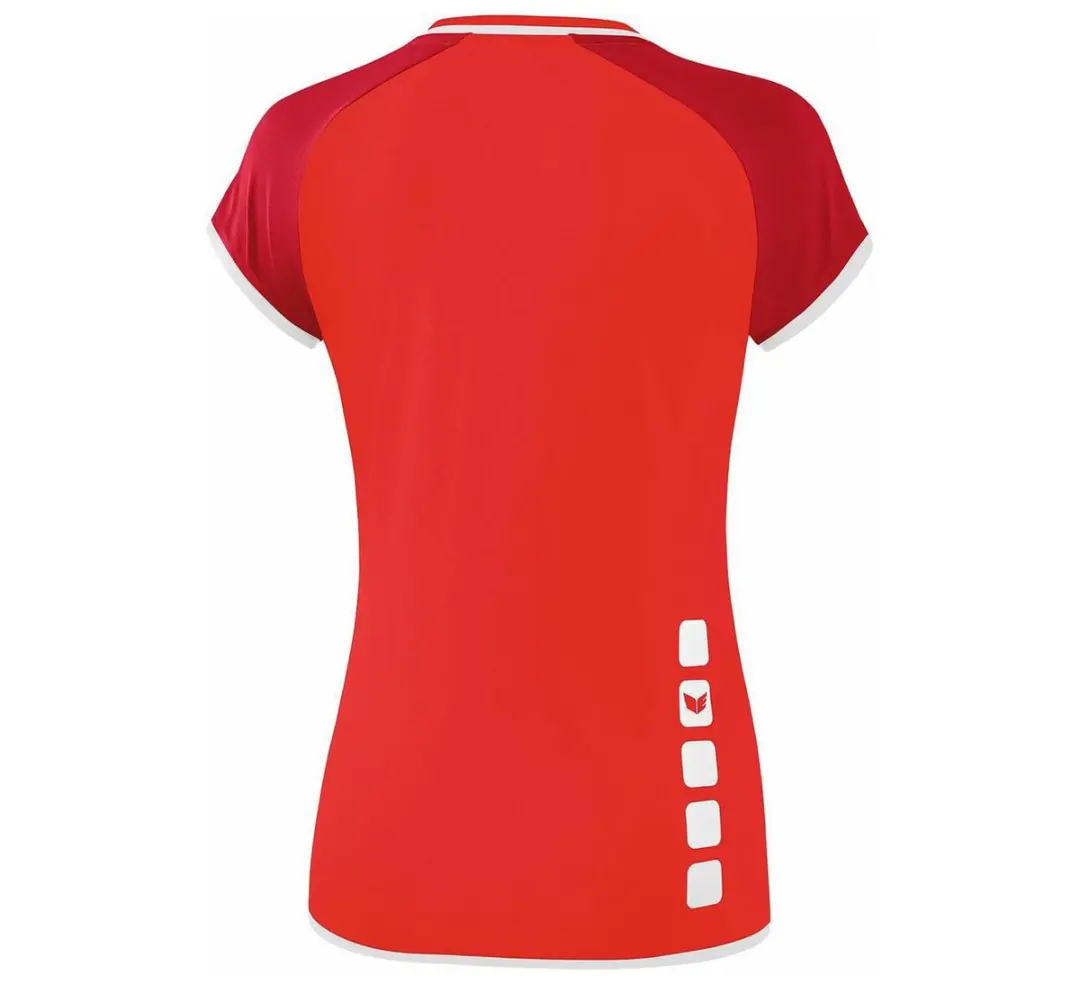 Erima Sportshirt 42 - Rood/Dark Red/Wit