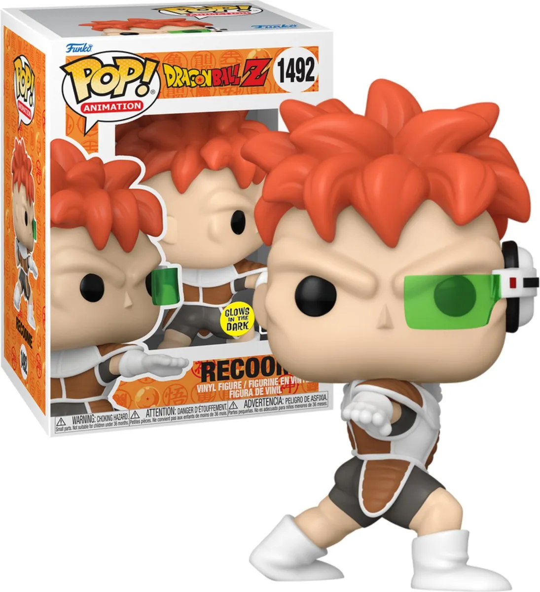 Funko Pop Dragon Ball Z Recoome Glow in the Dark 9,5cm