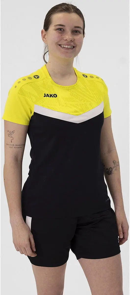 Jako Iconic T-Shirt Dames - Zwart 34