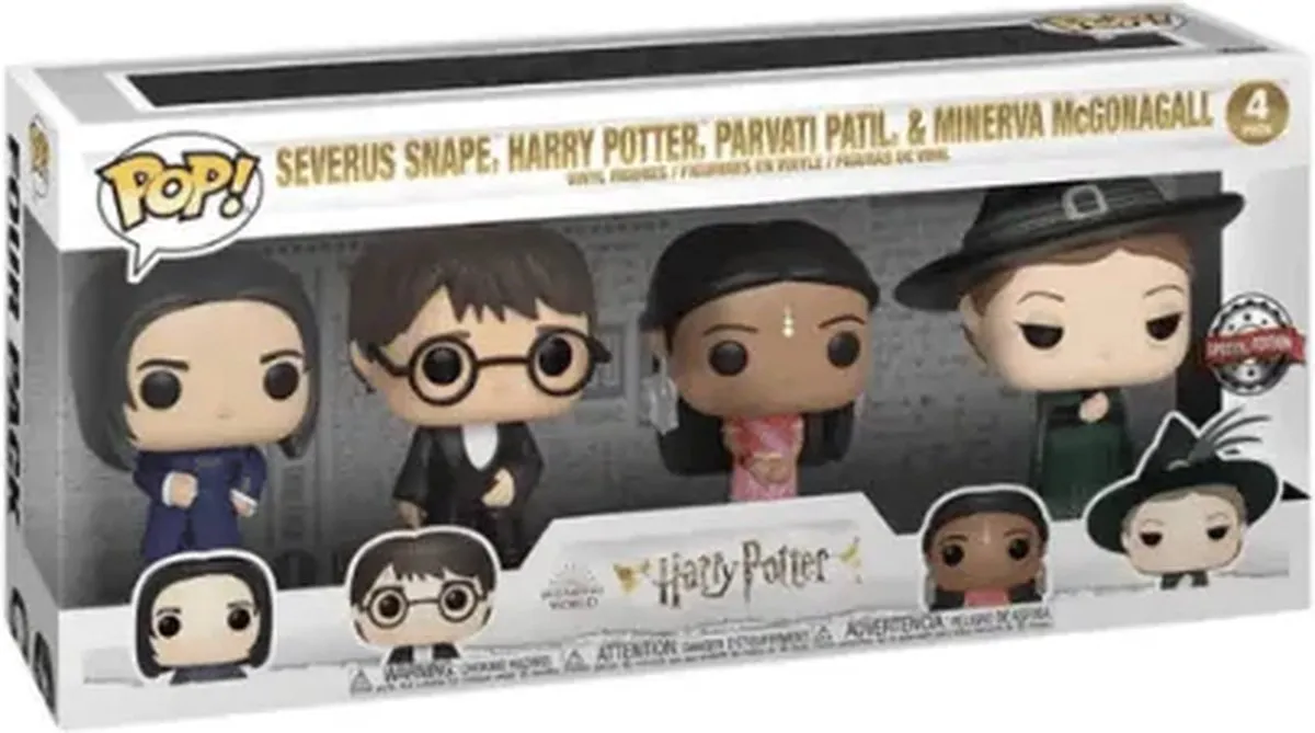Funko Pop Harry Potter Yule 4-Pack