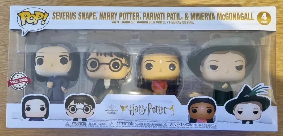 Funko Pop Harry Potter Yule 4-Pack - Verzamelfiguren - 9,5 cm - Multi