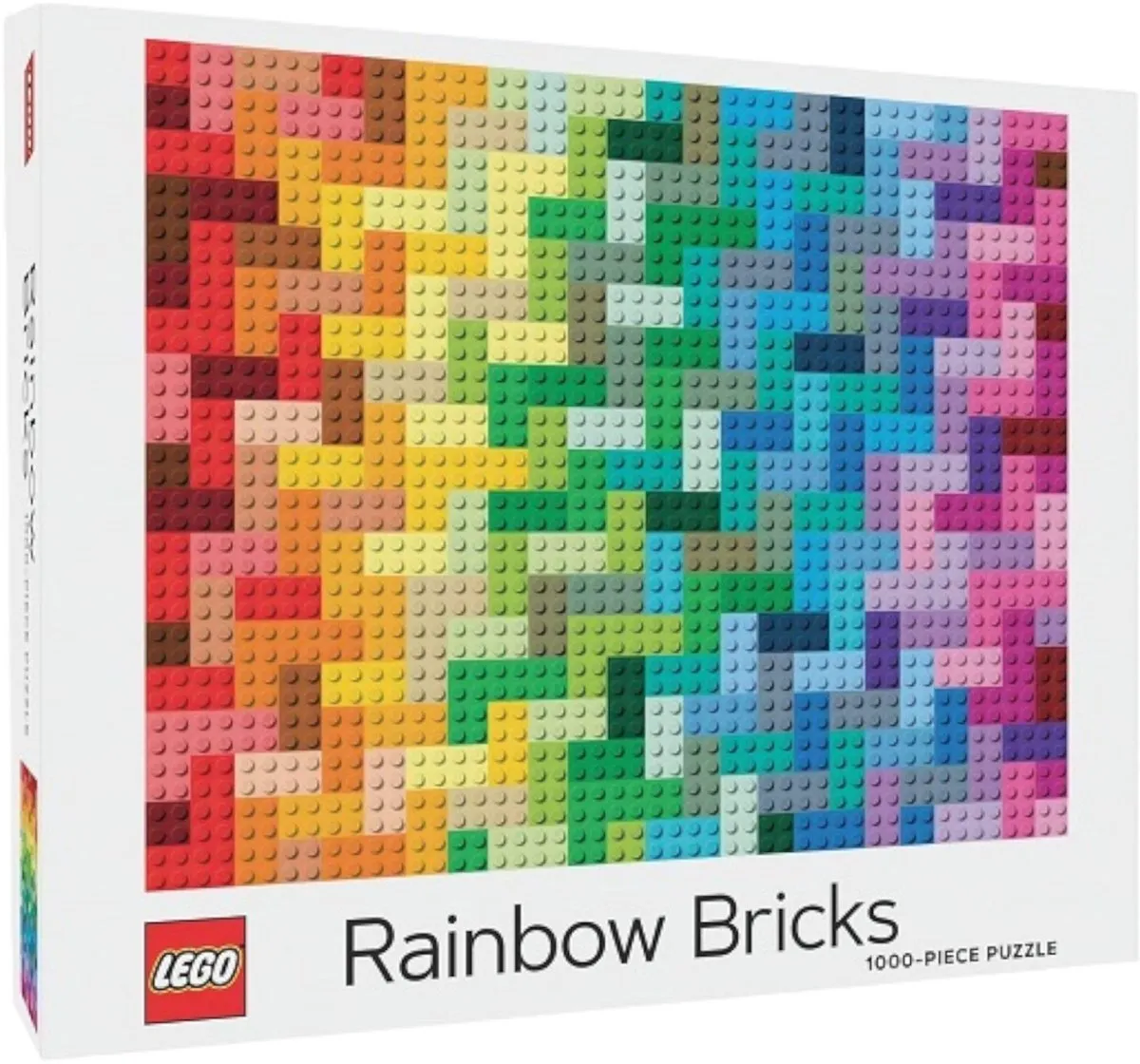 LEGO Regenboogstenenpuzzel 1000 Stuks - Multicolor
