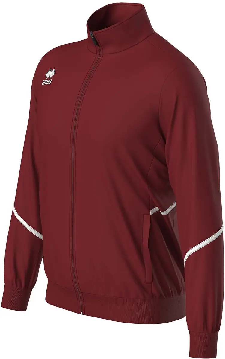 Errea Marlon Fleece Ad Jas - Sweatshirt - S - Bruin - afbeelding 5 van 6