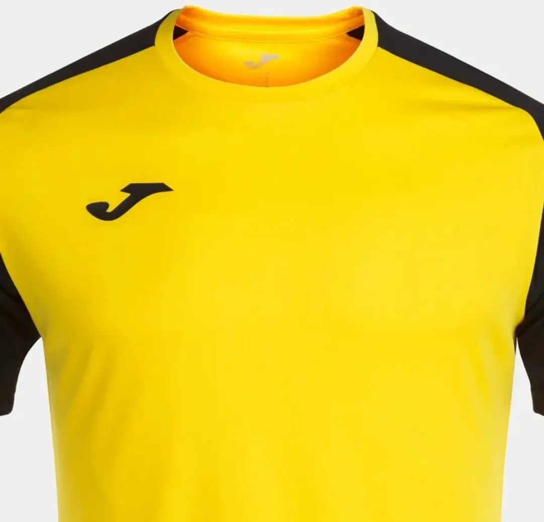 Joma Academy IV Shirt Heren - Geel/Zwart L - afbeelding 6 van 6