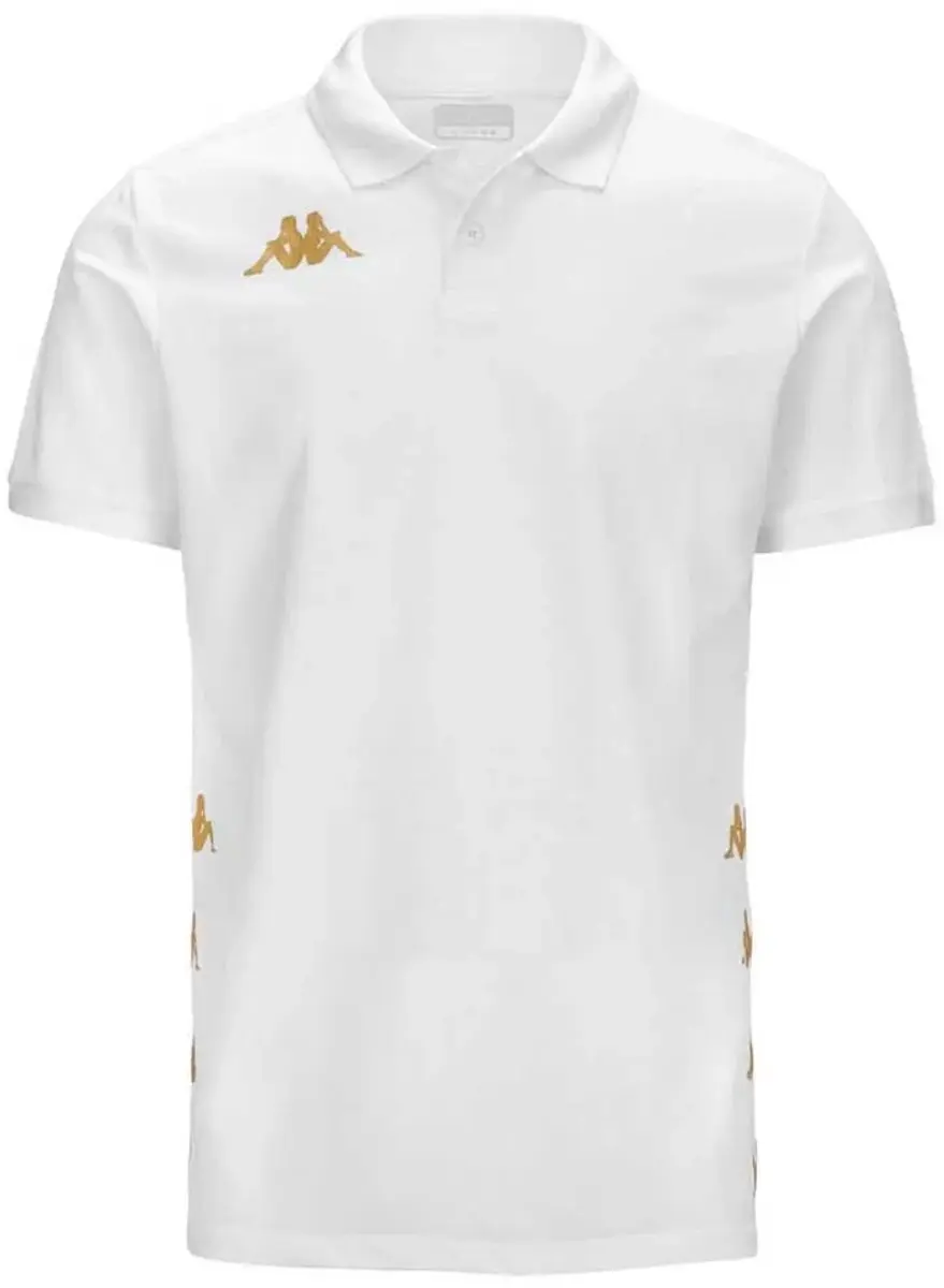 Kappa Gastio Korte Mouw Poloshirt Wit M Man