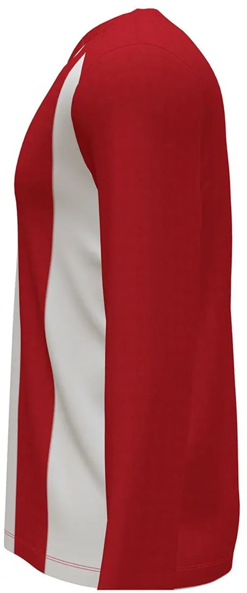 Joma Pisa II Voetbalshirt Lange Mouw Heren - M - Rood/Wit