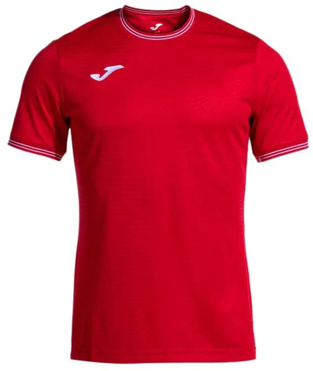 Joma Toletum V T-shirt Met Korte Mouwen Rood 2XL Man